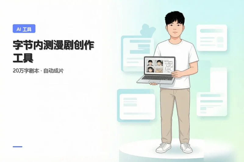 字节内测漫剧工具，20万字剧本自动成片专注工具资源与实战教程胖猫小栈