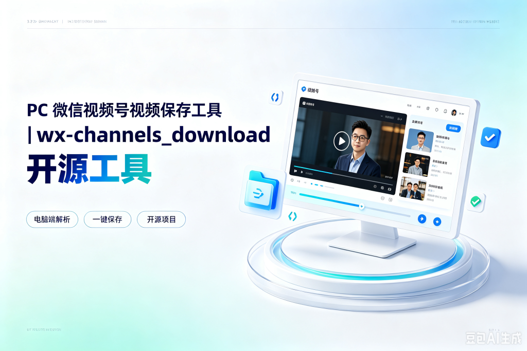 PC 微信视频号视频保存工具｜wx‑channels_dow...-胖猫小栈