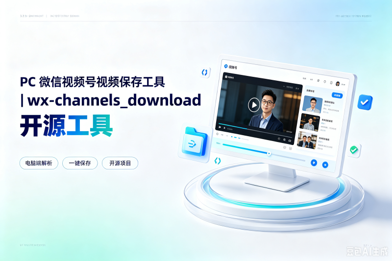 PC 微信视频号视频保存工具｜wx‑channels_dow...-胖猫小栈