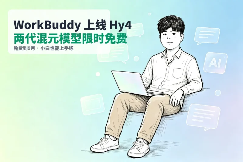 WorkBuddy的Hy4免费了，但这几个坑你得先知道专注工具资源与实战教程胖猫小栈