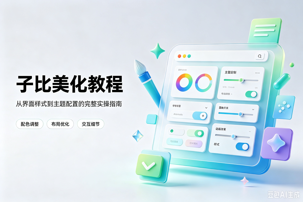 子比主题美化教程-胖猫小栈