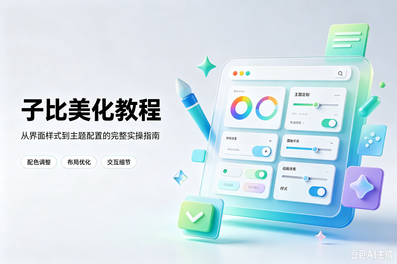 子比主题美化教程-胖猫小栈